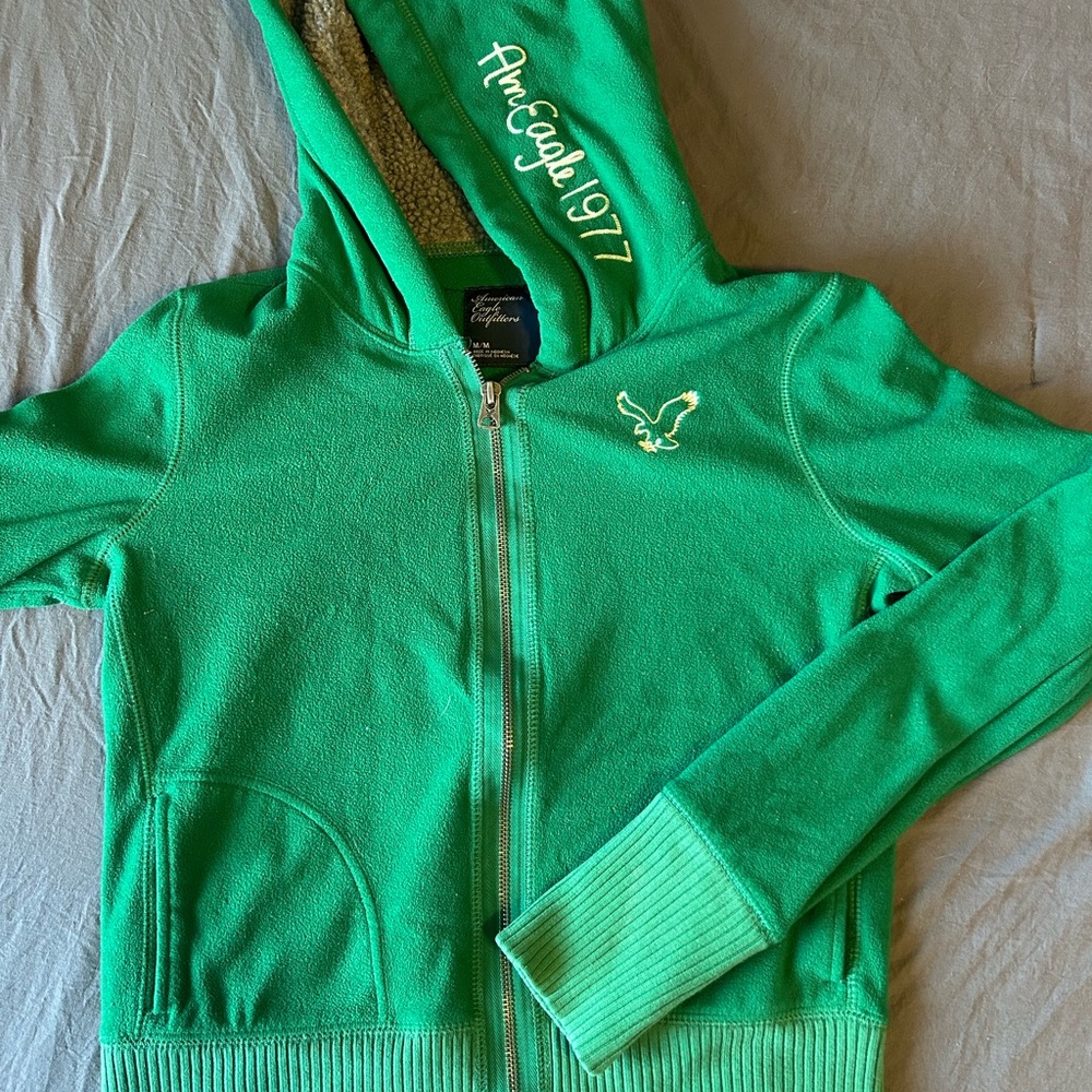 American Eagle Outfitters Green Kids Jacket